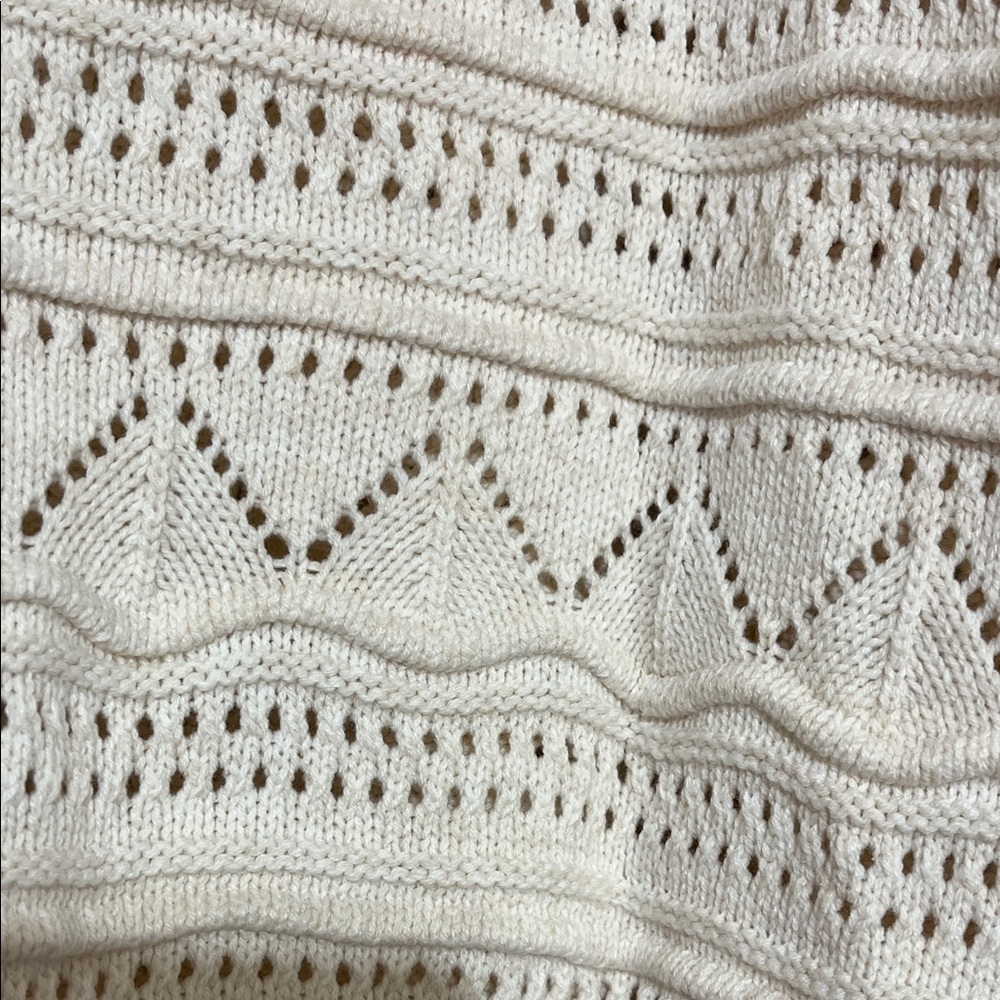 Ophelia Roe Beige Button-Up Cardigan 3X - Picture 5 of 12